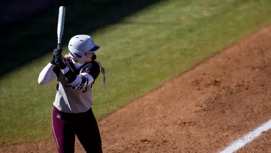 COLLEGE STATION, TX - 20220219 - Texas A&M Aggies Softball vs. Stephen F. Austin State Lumberjacks