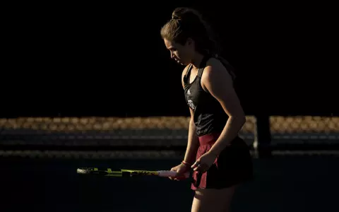COLLEGE STATION, TX - 20220227 - Texas A&M Aggies Women's Tennis vs. Rice Owls