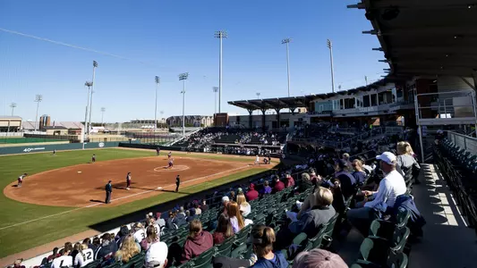 COLLEGE STATION, TX - 20220219 - Texas A&M Aggies Softball vs. Stephen F. Austin State Lumberjacks