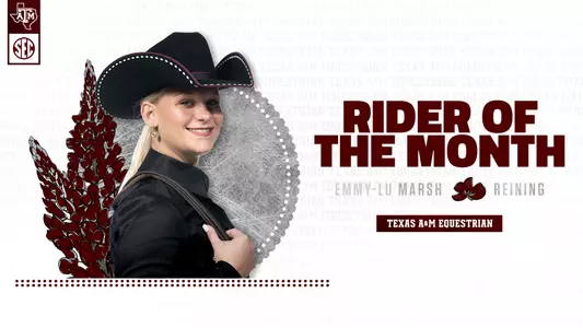 Marsh SEC Rider of the Month