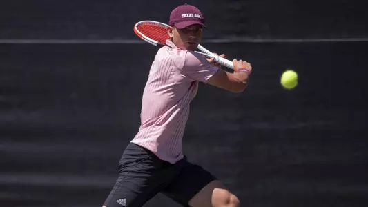 COLLEGE STATION, TX - 20220327 - Texas A&M Aggies Men's Tennis vs.  Bulldogs