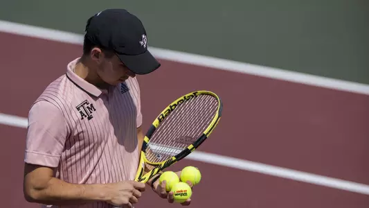 COLLEGE STATION, TX - 20220313 - Texas A&M Aggies Men's Tennis vs. Mississippi St. Bulldogs