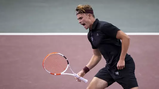COLLEGE STATION, TX - 20220315 - Texas A&M Aggies Men's Tennis vs. Ohio State Buckeyes