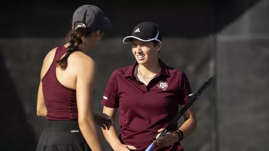 COLLEGE STATION, TX - 20220401 - Texas A&M Aggies Women's Tennis vs. Auburn Tigers