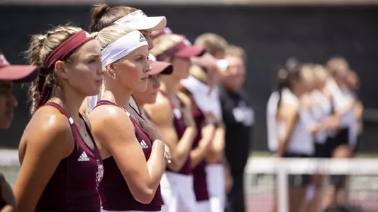 COLLEGE STATION, TX - 20220514 - Texas A&M Aggies Women's Tennis vs. Vanderbilt Commodores