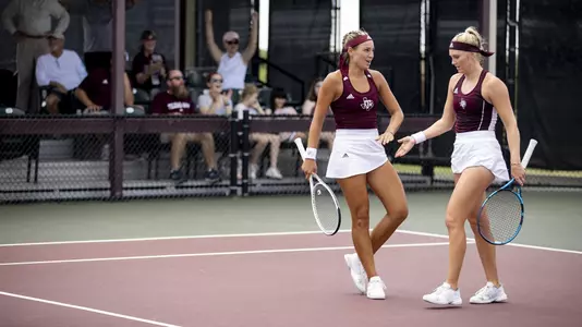 COLLEGE STATION, TX - 20220514 - Texas A&M Aggies Women's Tennis vs. Vanderbilt Commodores