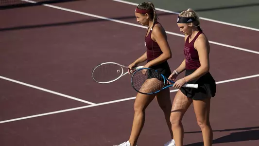 COLLEGE STATION, TX - 20220401 - Texas A&M Aggies Women's Tennis vs. Auburn Tigers