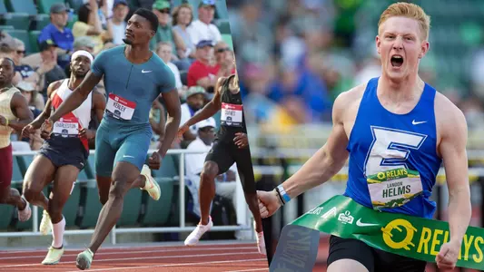 Fred Kerley, Landon Helms