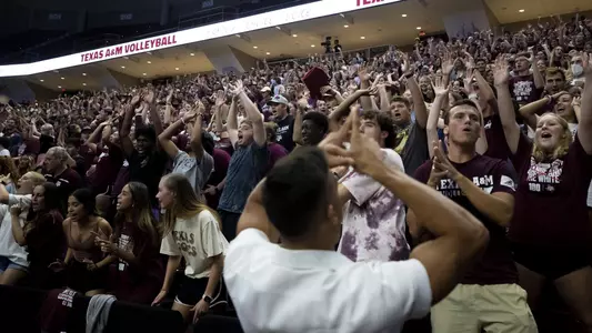 COLLEGE STATION, TX - 20210917 - Texas A&M Aggies Volleyball vs. Texas Longhorns