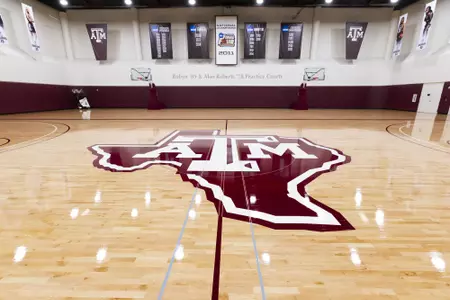 COLLEGE STATION, TX - SEPTEMBER 11, 2019 -  men’s and women’s basketball practice facility Cox-McFerrin Center  in College Station, TX. Photo By Craig Bisacre/Texas A&M Athletics