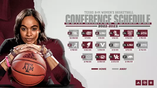 Women's Basketball SEC Schedule 2022-23