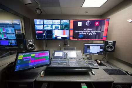 COLLEGE STATION, TX - DECEMBER 16, 2019 - 12th Man Production Studio Facility Photos in College Station, TX. Photo By Craig Bisacre/Texas A&M Athletics
