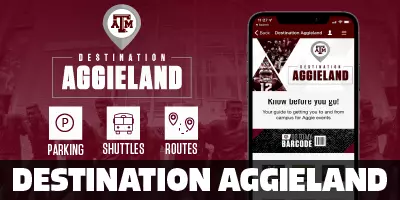 Destination Aggieland Gameday Tile