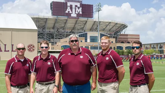 Craig Potts, Leo Goertz, Nick McKenna and Staff