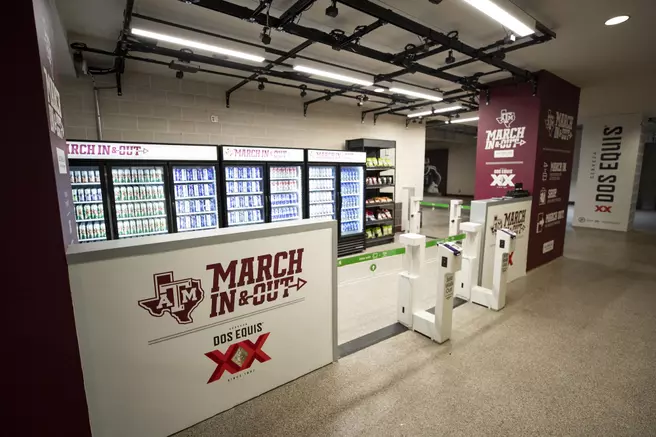 March In & Out Stores Powered by Amazon