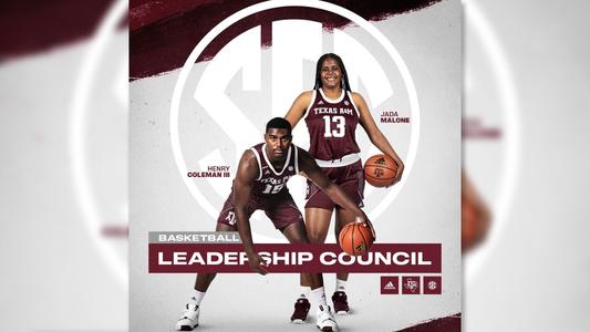 SEC Basketball Leadership Council - Henry Coleman III and Jada Malone