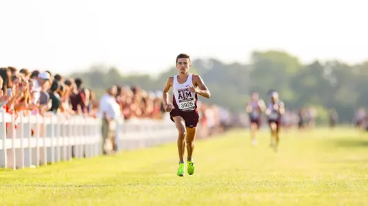 COLLEGE STATION, TX - September 16, 2022 - during the Texas A&M Invitational cross country meet in College Station, TX. Photo By Ethan Mito/Texas A&M Athletics