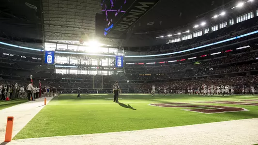 AT&T Stadium wide shot - Arkansas game 2021