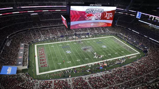 AT&T Stadium Wide Shot Southwest Classic