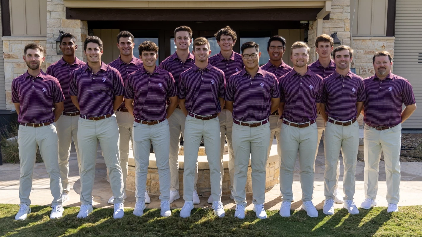 COLLEGE STATION, TX - November 03, 2022 - during Texas A&M Aggies Men's Golf team photo at Traditions Club in College Station, TX. Photo By Evan Pilat/Texas A&M Athletics