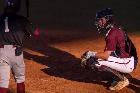 COLLEGE STATION, TX - October 20, 2022 - During maroon and black scrimmage game in College Station, TX. Photo By Evan Pilat/Texas A&M Athletics