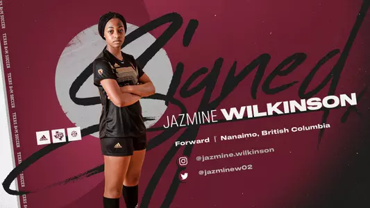 Graphic for Jazmine Wilkinson signing.