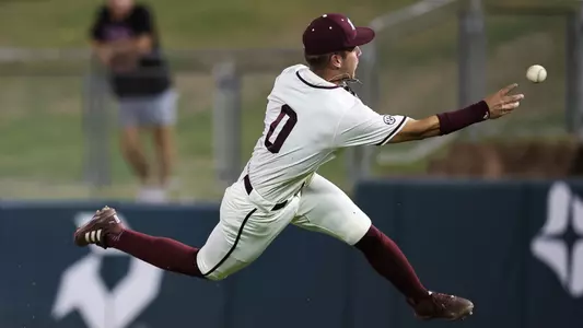 COLLEGE STATION, TX - October 06, 2023 - During the game between the Houston Christian Huskies and the Texas A&M Aggies at Blue Bell Park in College Station, TX. Photo By Ethan Mito/Texas A&M Athletics