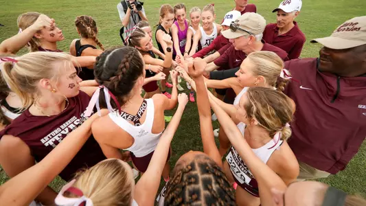COLLEGE STATION, TX - October 13, 2023 - during the Arturo Barrios Invitational cross country meet at the Watts Cross Country Course in College Station, TX. Photo By Aiden Shertzer/Texas A&M Athletics