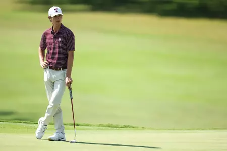 FORT WORTH, TX - October 03, 2023 - Jaime Montojo of the Texas A&M Aggies during the Ben Hogan Collegiate Invitational at Shady Oaks Country Club in Fort Worth, TX. Photo By Ethan Mito/Texas A&M Athletics