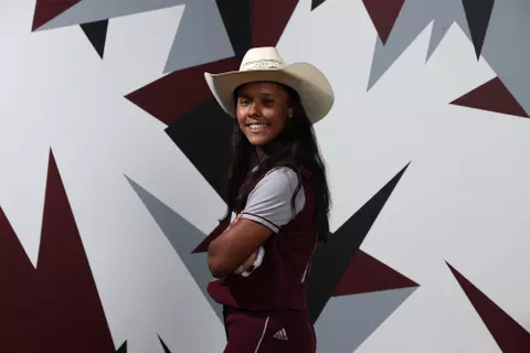 COLLEGE STATION, TX - September 16, 2022 - during Texas A&M Aggies Softball recruiting in College Station, TX. Photo By Craig Bisacre/Texas A&M Athletics