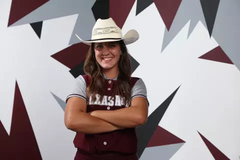COLLEGE STATION, TX - September 16, 2022 - during Texas A&M Aggies Softball recruiting in College Station, TX. Photo By Craig Bisacre/Texas A&M Athletics