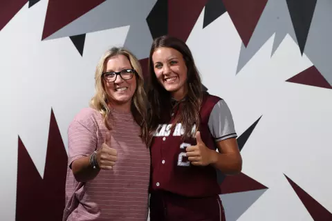 COLLEGE STATION, TX - September 16, 2022 - during Texas A&M Aggies Softball recruiting in College Station, TX. Photo By Craig Bisacre/Texas A&M Athletics