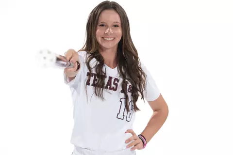 COLLEGE STATION, TX - November 04, 2022 - during Texas A&M Aggies Softball recruit photo shoot in College Station, TX. Photo By Evan Pilat/Texas A&M Athletics