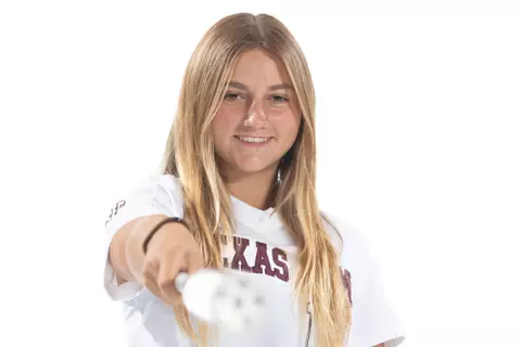 COLLEGE STATION, TX - November 04, 2022 - during Texas A&M Aggies Softball recruit photo shoot in College Station, TX. Photo By Evan Pilat/Texas A&M Athletics