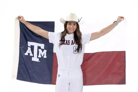 COLLEGE STATION, TX - November 30, 2022 - Recruit for Texas A&M Aggies Softball in College Station, TX. Photo By Evan Pilat/Texas A&M Athletics
