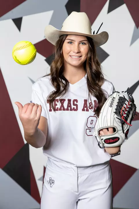 COLLEGE STATION, TX - November 30, 2022 - Recruit for Texas A&M Aggies Softball in College Station, TX. Photo By Evan Pilat/Texas A&M Athletics