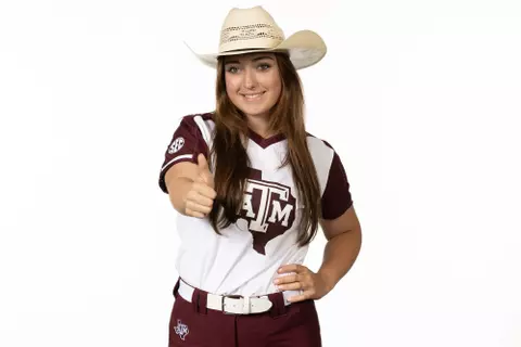 COLLEGE STATION, TX - April 29, 2023 -  During softball recruit in College Station, TX. Photo By Evan Pilat/Texas A&M Athletics