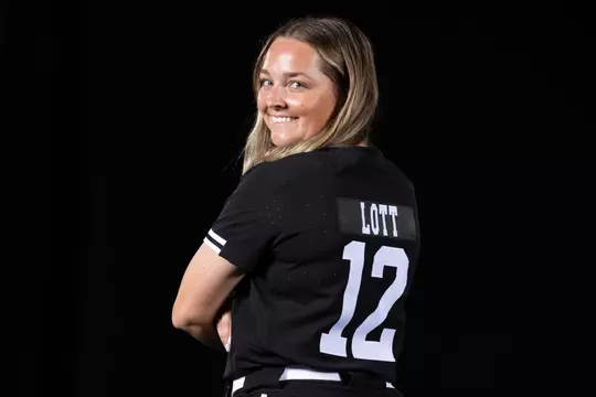 COLLEGE STATION, TX - September 28, 2023 - Paige Lott during Texas A&M Aggies Softball 12 Jersey photo day in College Station, TX. Photo By Evan Pilat/Texas A&M Athletics