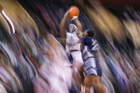 KISSIMMEE, FL - November 23, 2023 - Guard Tyrece Radford #23 of the Texas A&M Aggies during the game between the Penn State Nittany Lions and the Texas A&M Aggies at State Farm Field House at ESPN Wide World of Sports Complex in Kissimmee, FL. Photo By Craig Bisacre/Texas A&M Athletics