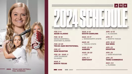 2024 Softball Schedule Release V2