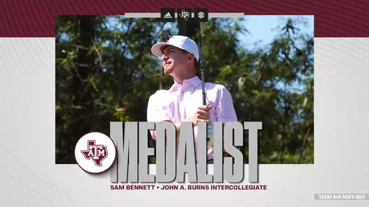 Sam Bennett wins medalist honors at Burns Intercollegiate