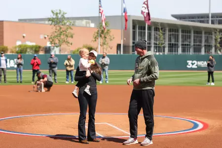 COLLEGE STATION, TX - March 19, 2023 - Assistant Coach Joe Guthrie during the game between the Georgia Bulldogs and the Texas A&M Aggies at Davis Diamond in College Station, TX. Photo By Evan Pilat/Texas A&M Athletics