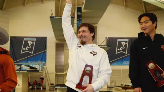 1M Diving podium
NCAA Swimming and Diving Division I Championships