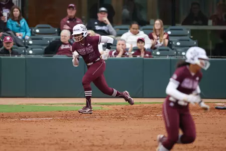 COLLEGE STATION, TX - March 29, 2023 - Outfielder Morgan Smith #23 of the Texas A&M Aggies during the game between the Incarnate Word Cardinals and the Texas A&M Aggies at Davis Diamond in College Station, TX. Photo By Evan Pilat/Texas A&M Athletics