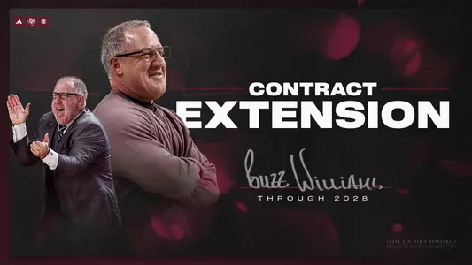 GRAPHIC: The Texas A&M University System Board of Regents has approved a contract extension for head men’s basketball coach Buzz Williams through the 2028 season.