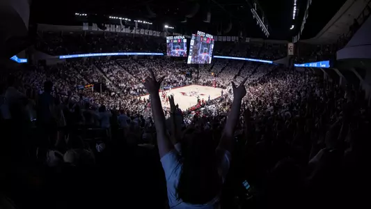 COLLEGE STATION, TX - March 04, 2023 - fans during the Men's Basketball game between the Alabama Crimson Tide and the Texas A&M Aggies at Reed Arena in College Station, TX. Photo By Sydney Morriss/Texas A&M Athletics
