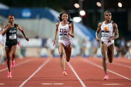 AUSTIN, TX - June 08, 2023 - Camryn Dickson of the Texas A&M Aggies during day 2 of the NCAA Outdoor Track and Field Championships at Mike A. Myers Stadium in Austin, Texas. Photo By Aiden Shertzer/Texas A&M Athletics