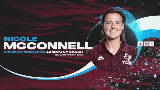 Nicole McConnell assistant swimming coach hire announcement