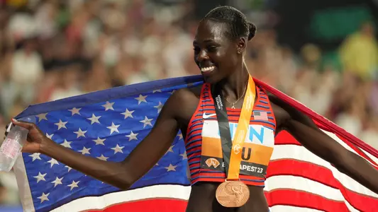 Mu with world medal
