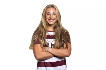 COLLEGE STATION, TX - July 20, 2023 - Midfielder Reese Rupe #12 of the Texas A&M Aggies during Texas A&M Aggies Soccer photo day in College Station, TX. Photo By Ethan Mito/Texas A&M Athletics